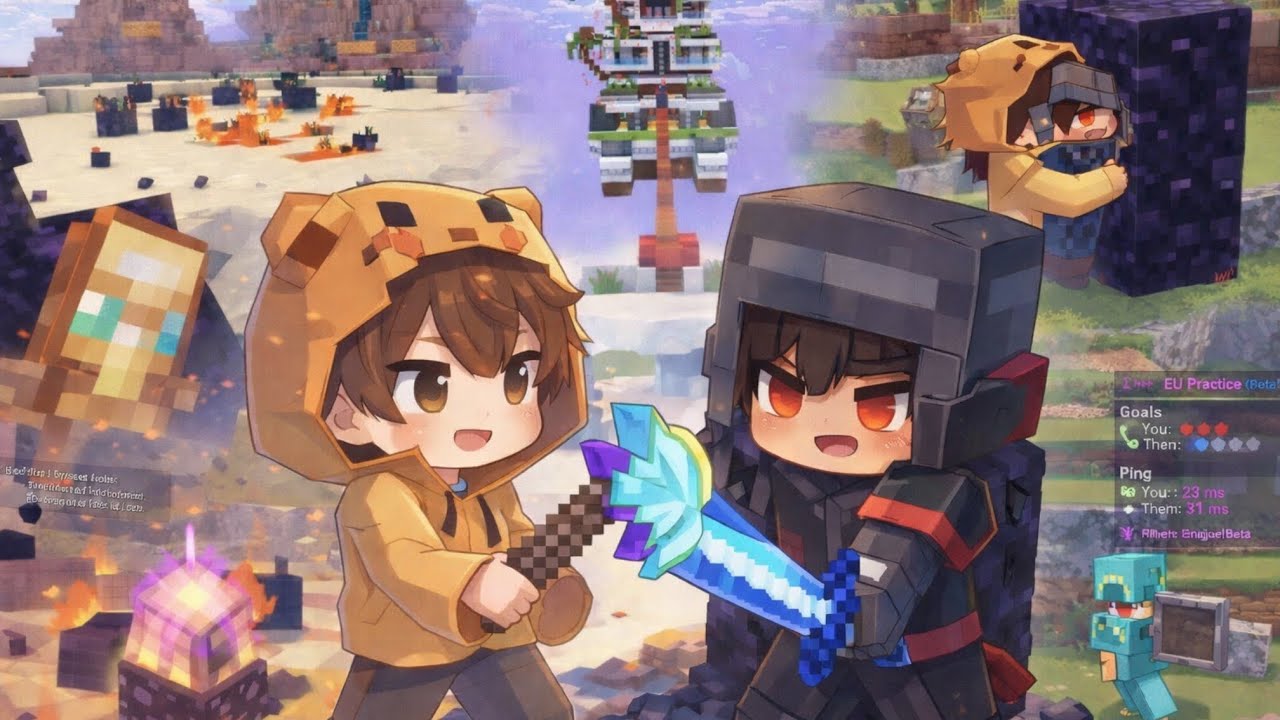Minecraft PvP ⚔️ Epický duel s aRMEtheengineer! 🔥