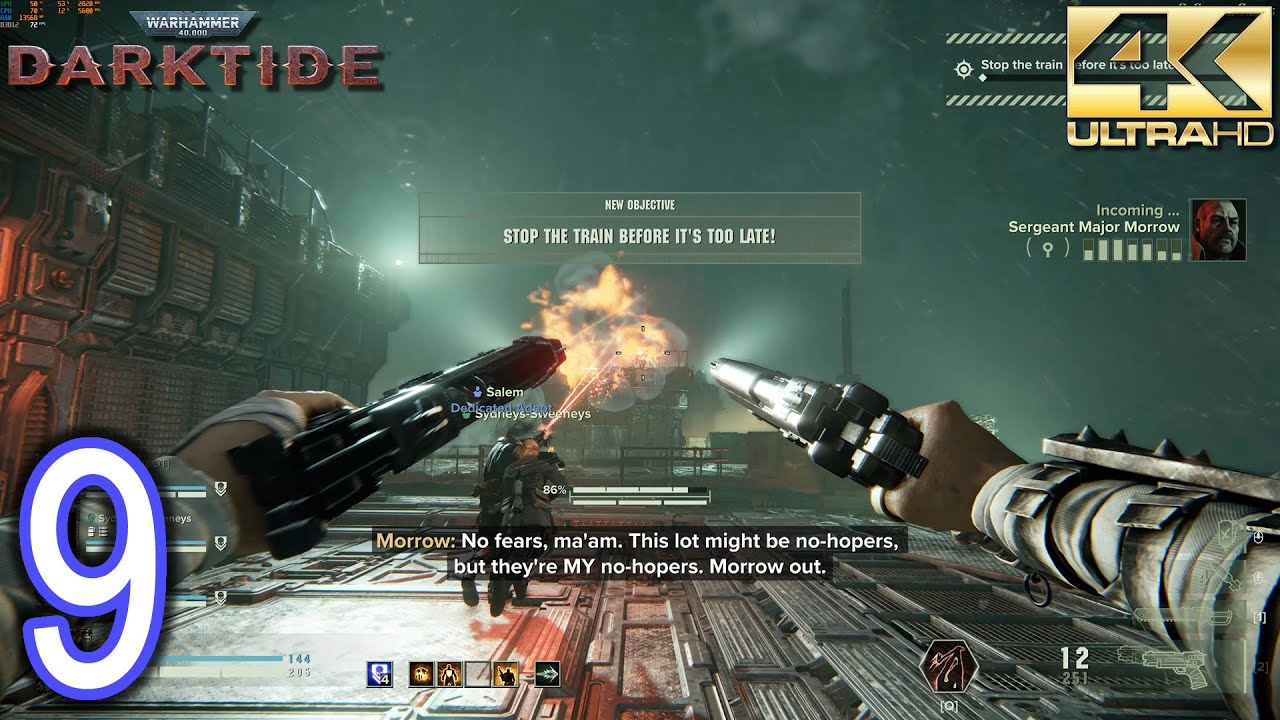 Warhammer 40K Darktide Hive Scum DLC Gameplay   Part 9   Quick Play Auric