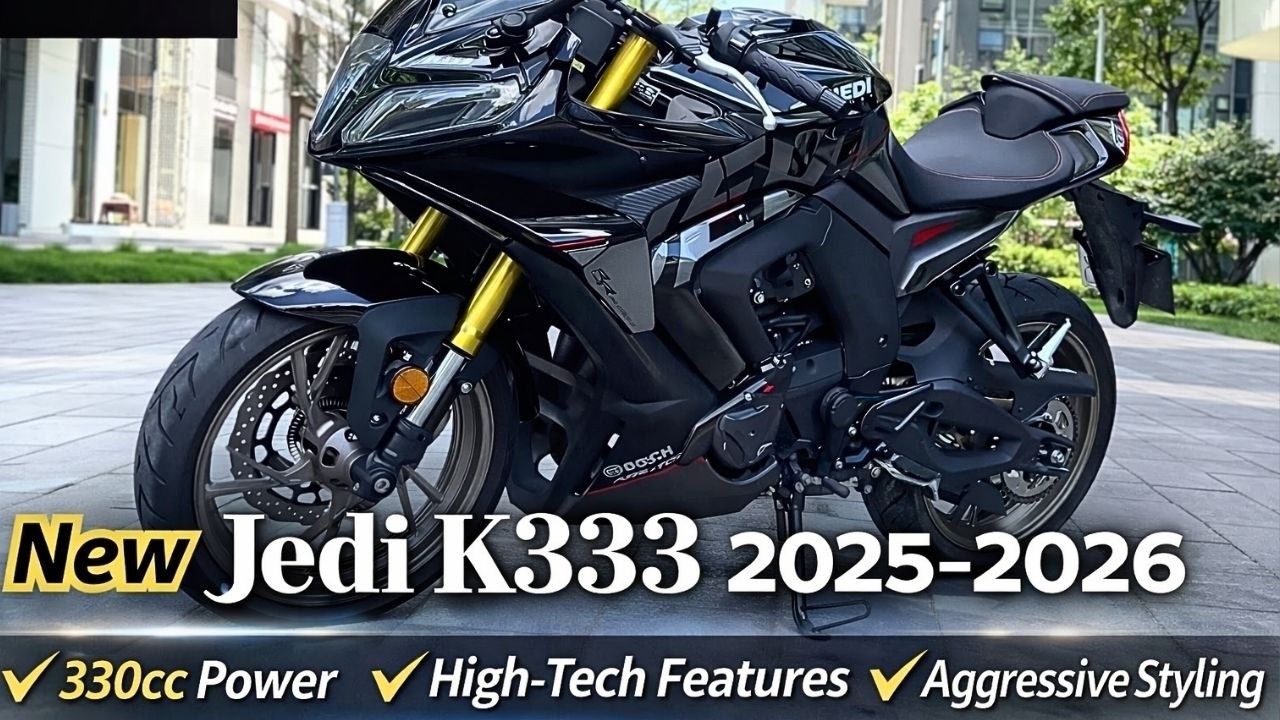 19,980 RMB | Is the New Jedi K333 2025-2026 Better Than the Yamaha R3?