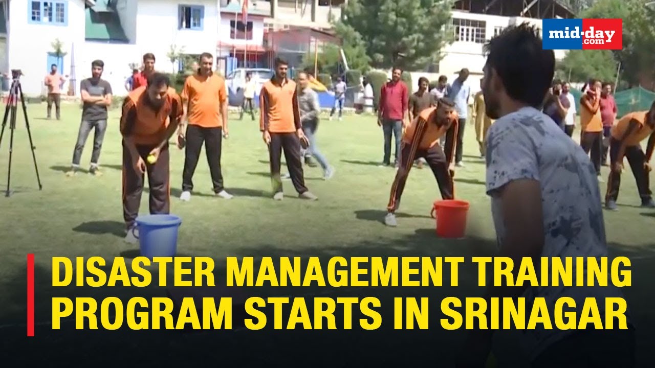 Disaster Management Training Program Starts In Srinagar | Jammu & Kashmir