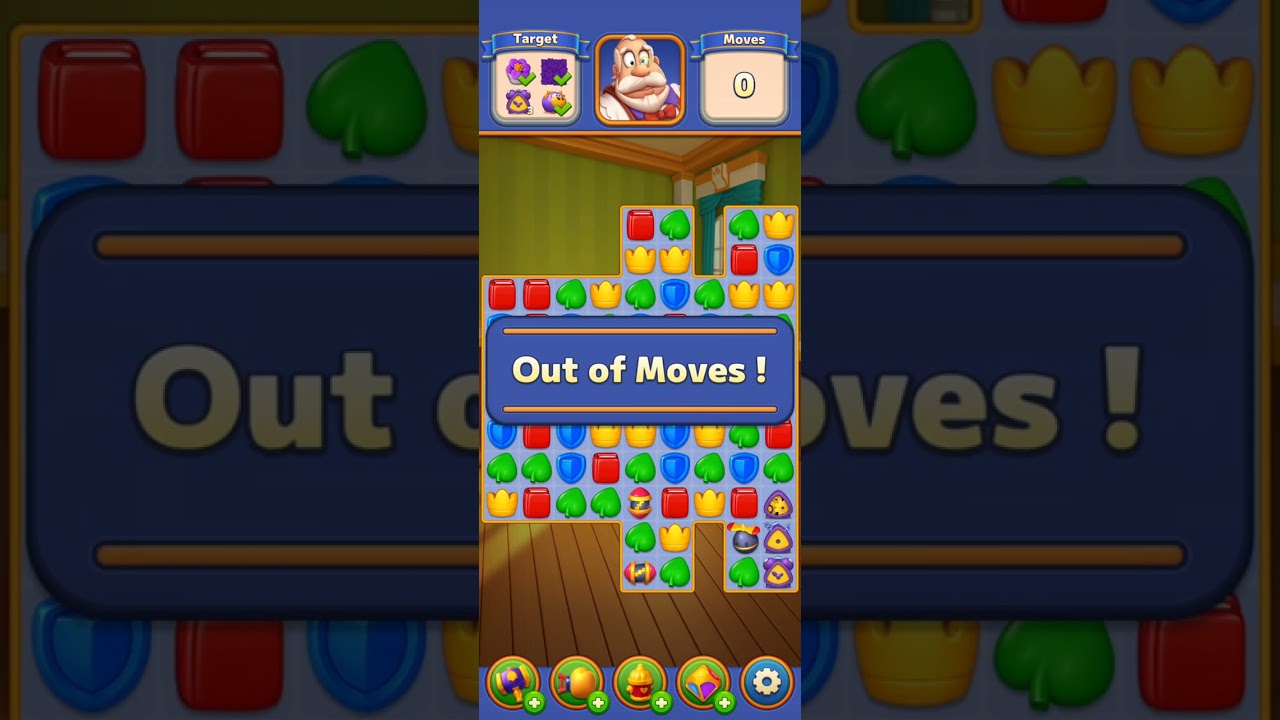 Castle Crush 520 to 529 levels 