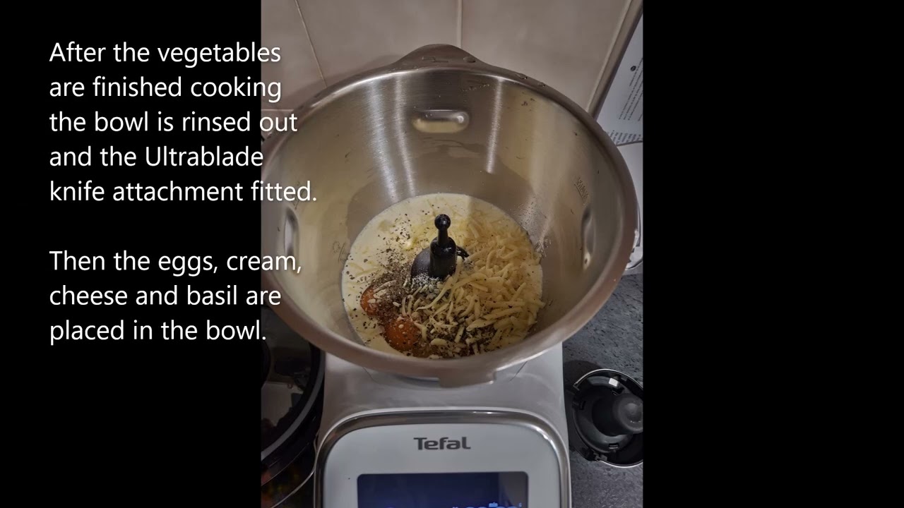 Vegetable Casserole made using the Tefal i-Companion XL