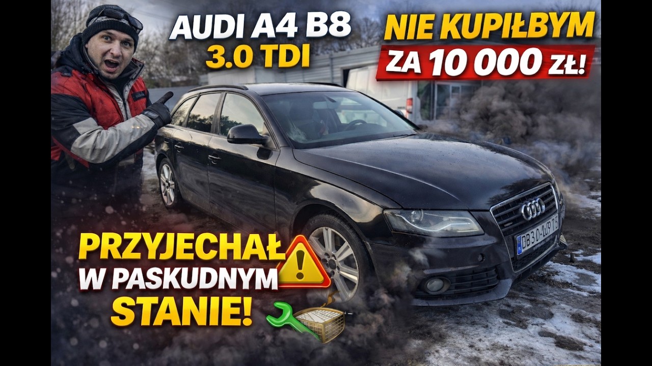 Naprawiam A4 B8 3.0TDI Manual kt&oacute;rego nie chciałem za p&oacute;ł Ceny