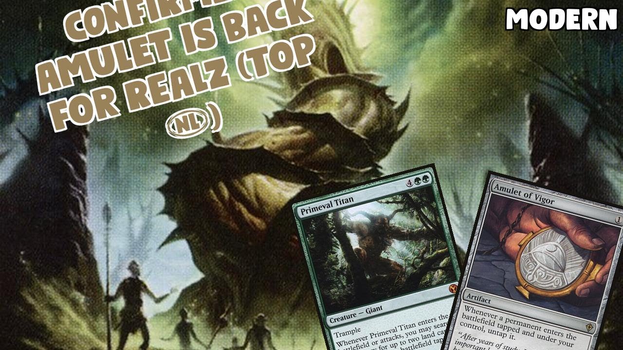 CONFIRMED: Amulet is Back for REALZ (Top 4) | GSZ Titan | Modern Challenge | MTGO