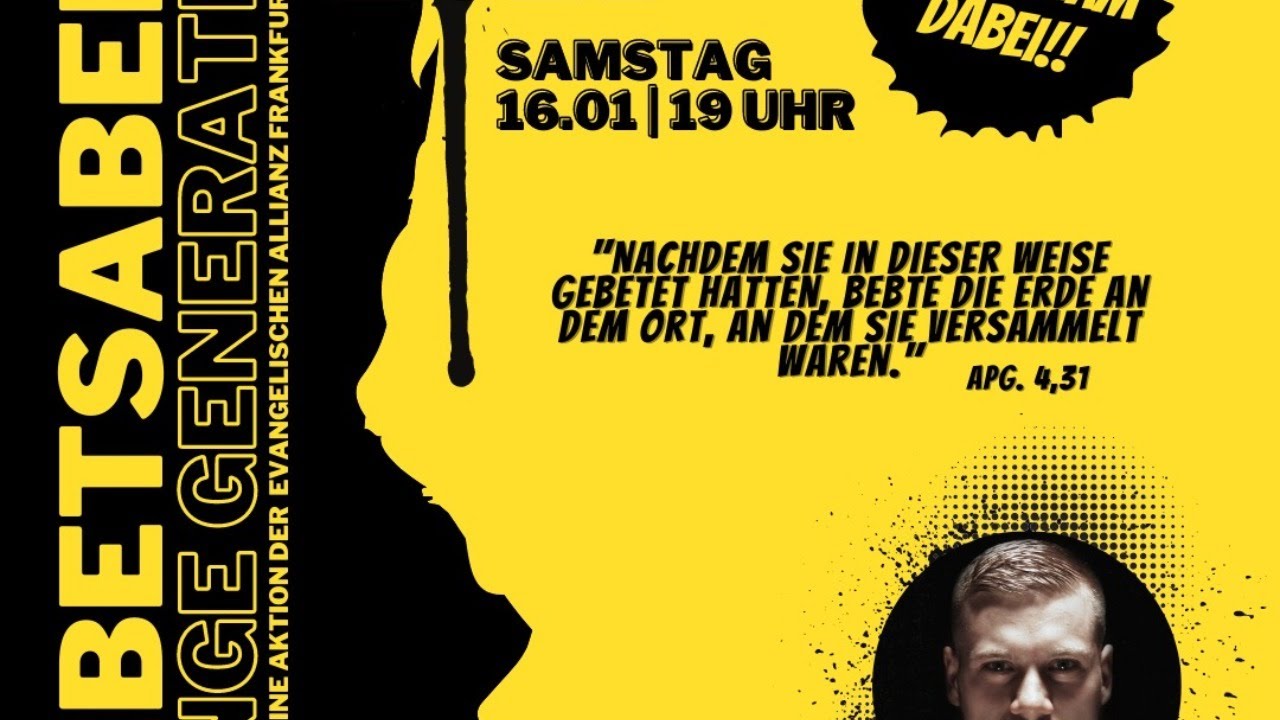 Jugendgebetsabend 2021