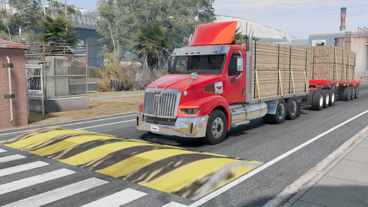Trucks vs SpeedBump