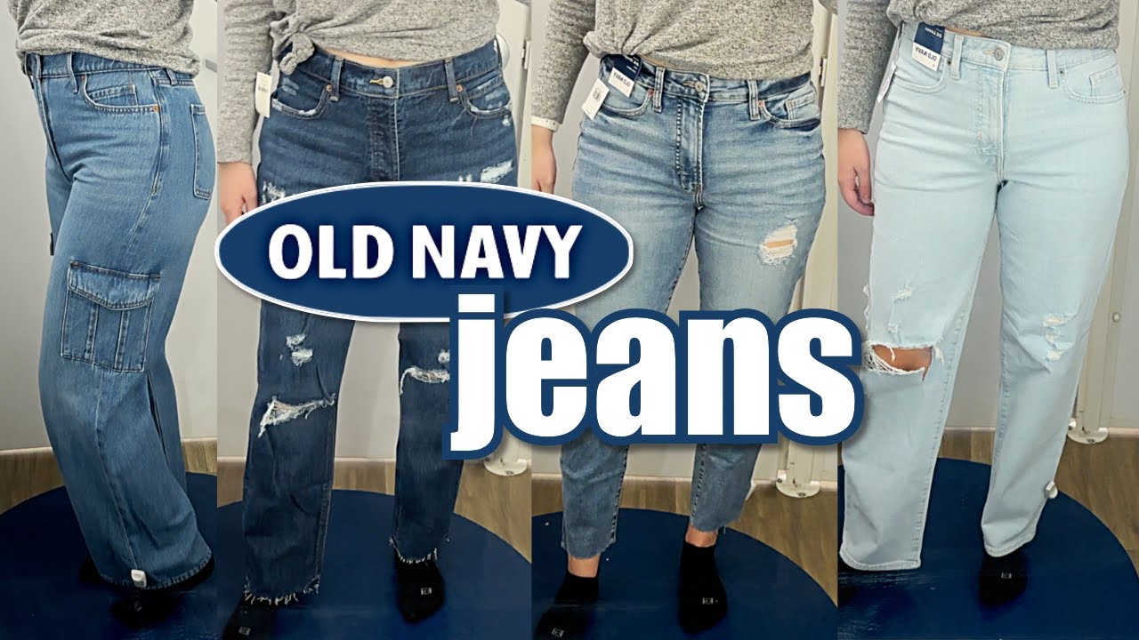 Old Navy JEANS | dressing room try on