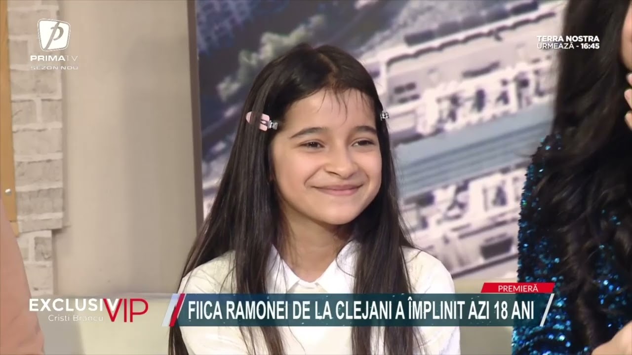 Ramona de la Clejani, alături de fetele ei la Exclusiv VIP