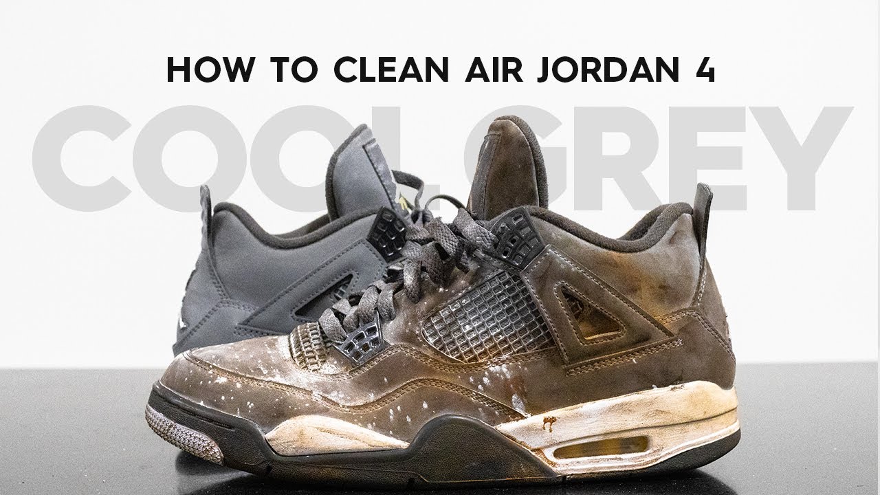 How To Clean Jordan 4 Cool Grey With Reshoevn8r