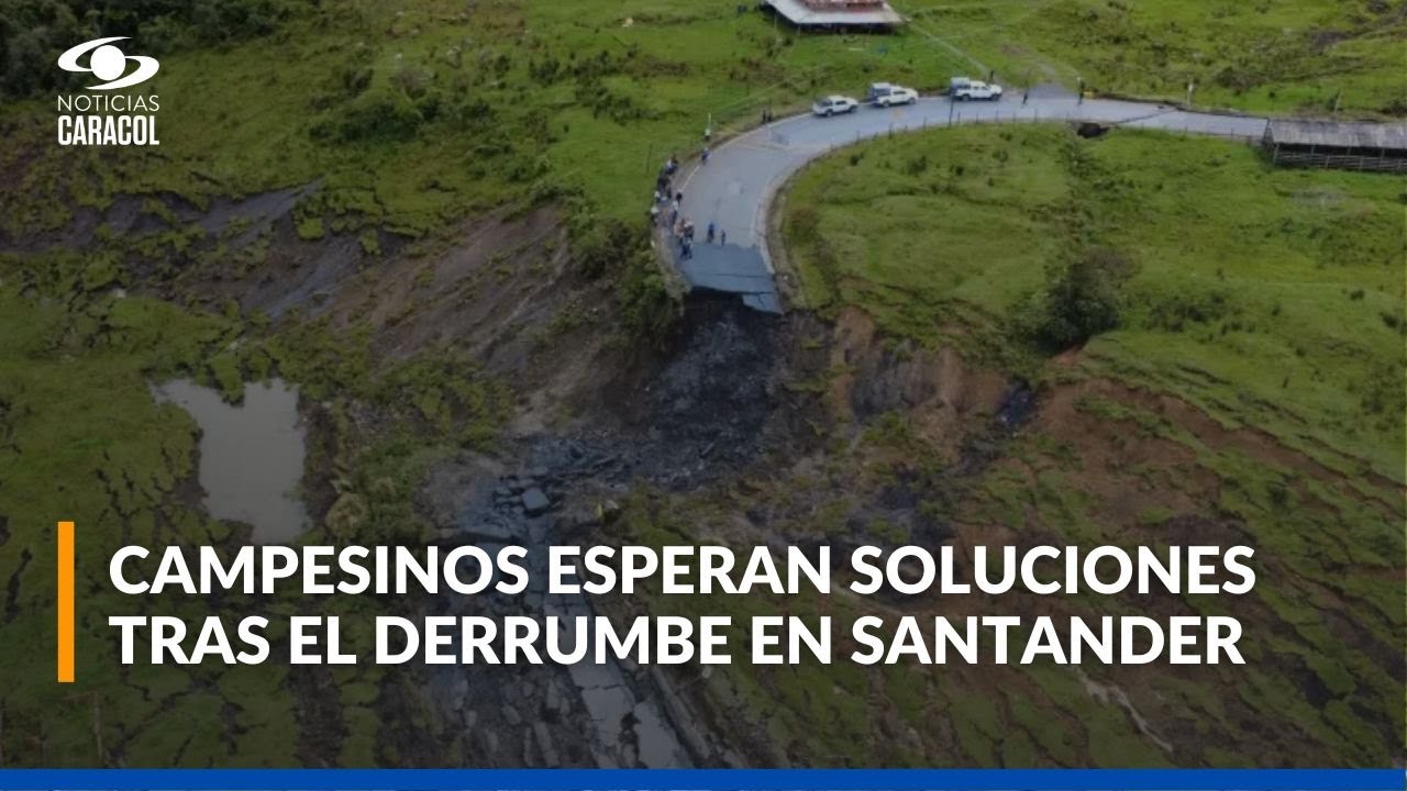 Damnificados en Santander completan 9 d&iacute;as sin paso por el cierre de la transversal del Carare