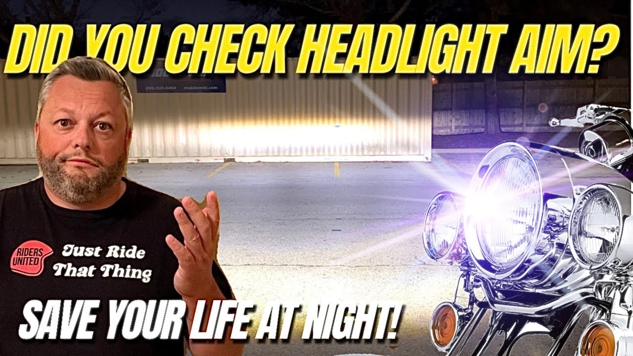 🔥🛠 How To Adjust Motorcycle Headlight - Check It Before You Hit The Road!