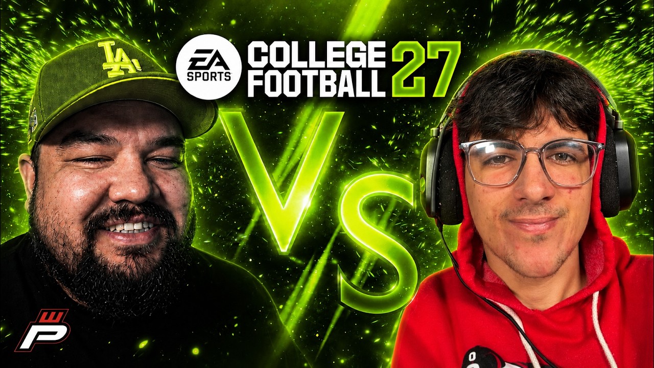 I HAD A REMATCH VS VINNY IN A $1000 COLLEGE FOOTBALL 27 TOURNAMENT!