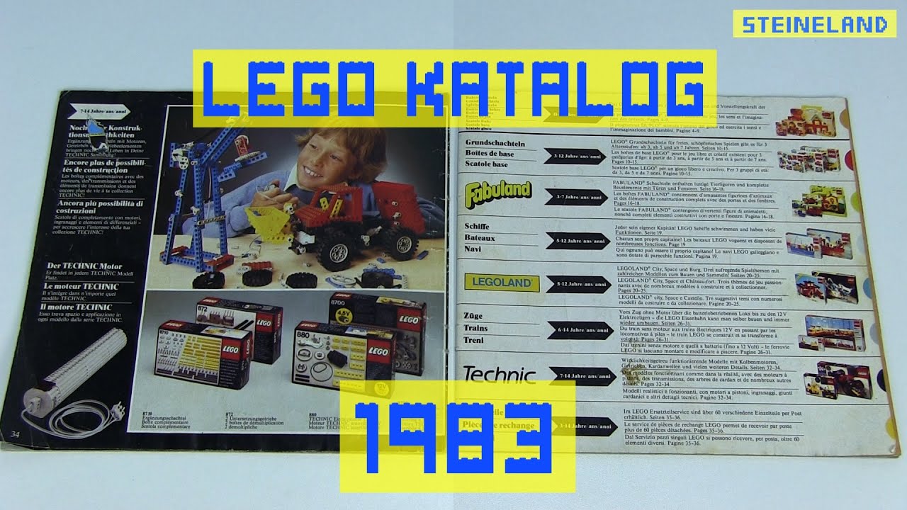 Lego Katalog 1983