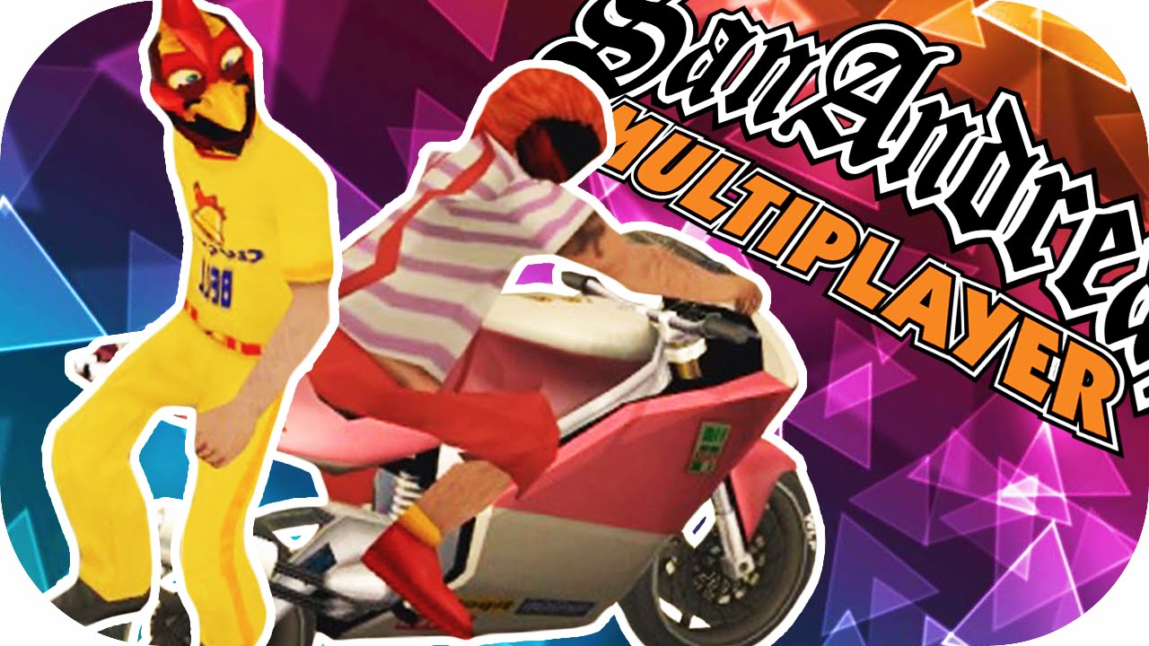 GTA SAN ANDREAS MULTIPLAYER #1 - STUNTS & DESAFIOS com Bozo & Frangolino