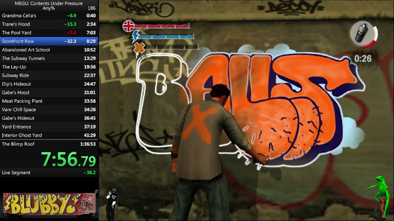 Marc Ecko's Getting Up: Contents Under Pressure Speedrun Any% Former WR -  1h35m08s