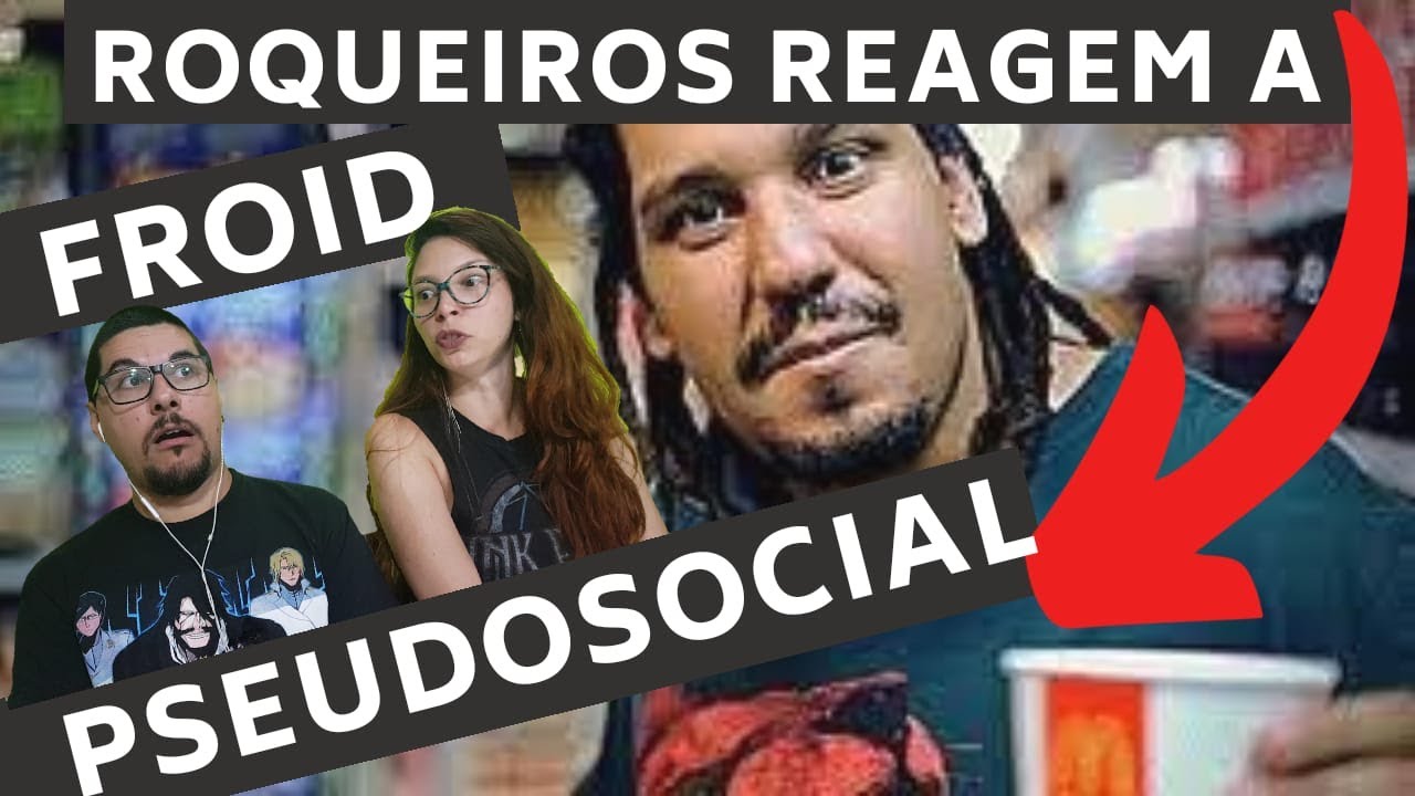 Rockeiros reagindo a RAP - Pseudossocial Froid (cabe&ccedil;a explodiu) - Respet&aacute;culo Vida Sem Trilhos