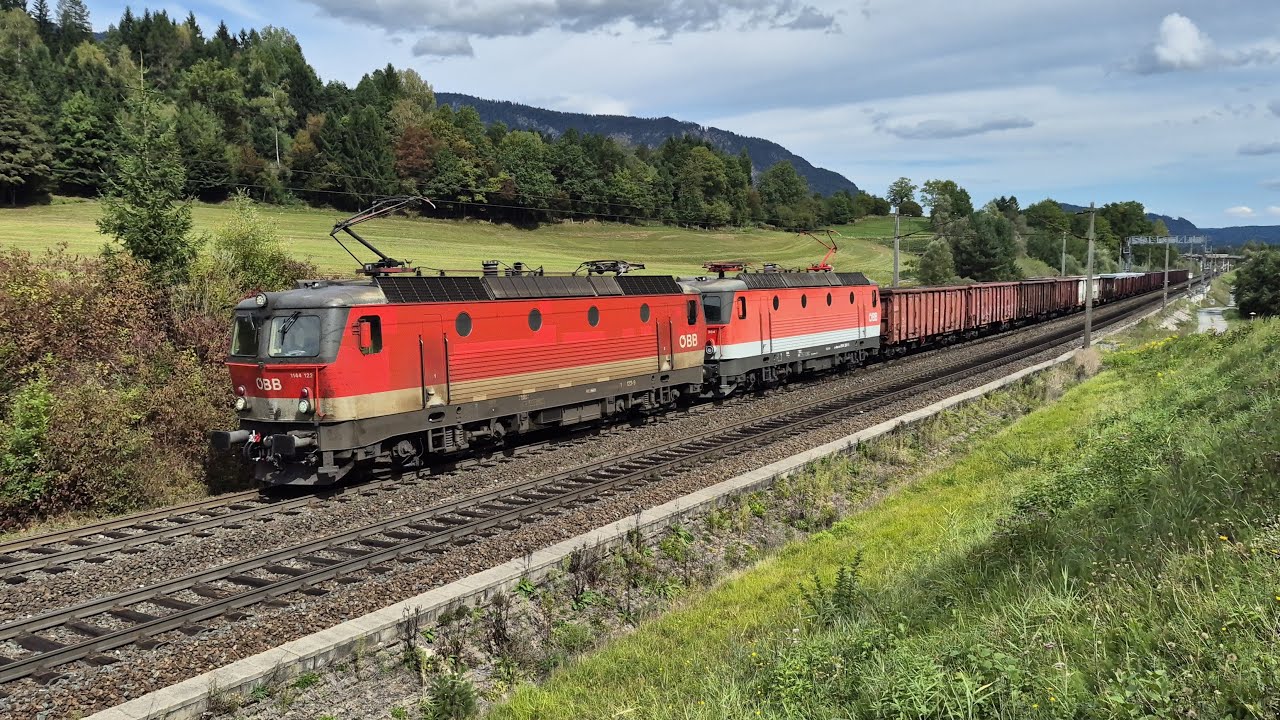 Un po' di treni del lunedì in transito a Neuhaus - Ein paar Montagszüge, die durch Neuhaus fahren