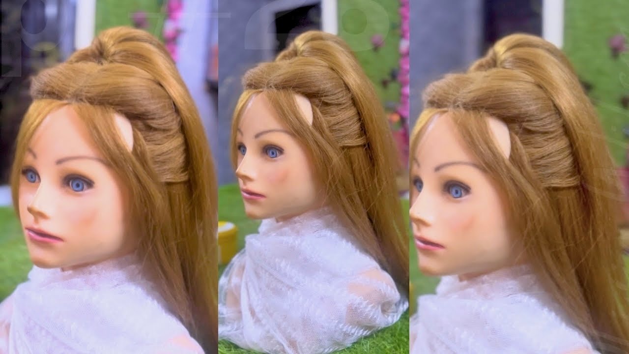 High ponytail hairstyle for long hair| trending ponytail hairstyle