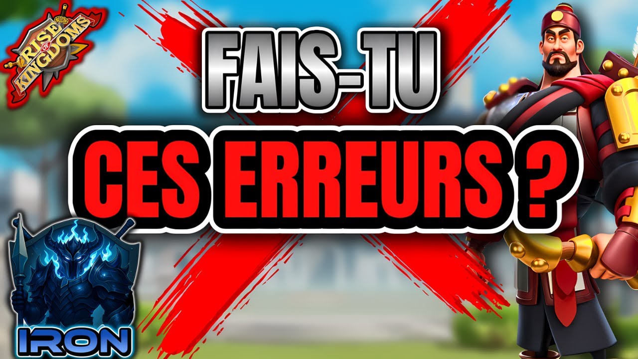 Pourquoi 90 % des joueurs ÉCHOUENT leur KvK… - Rise of Kingdoms FR