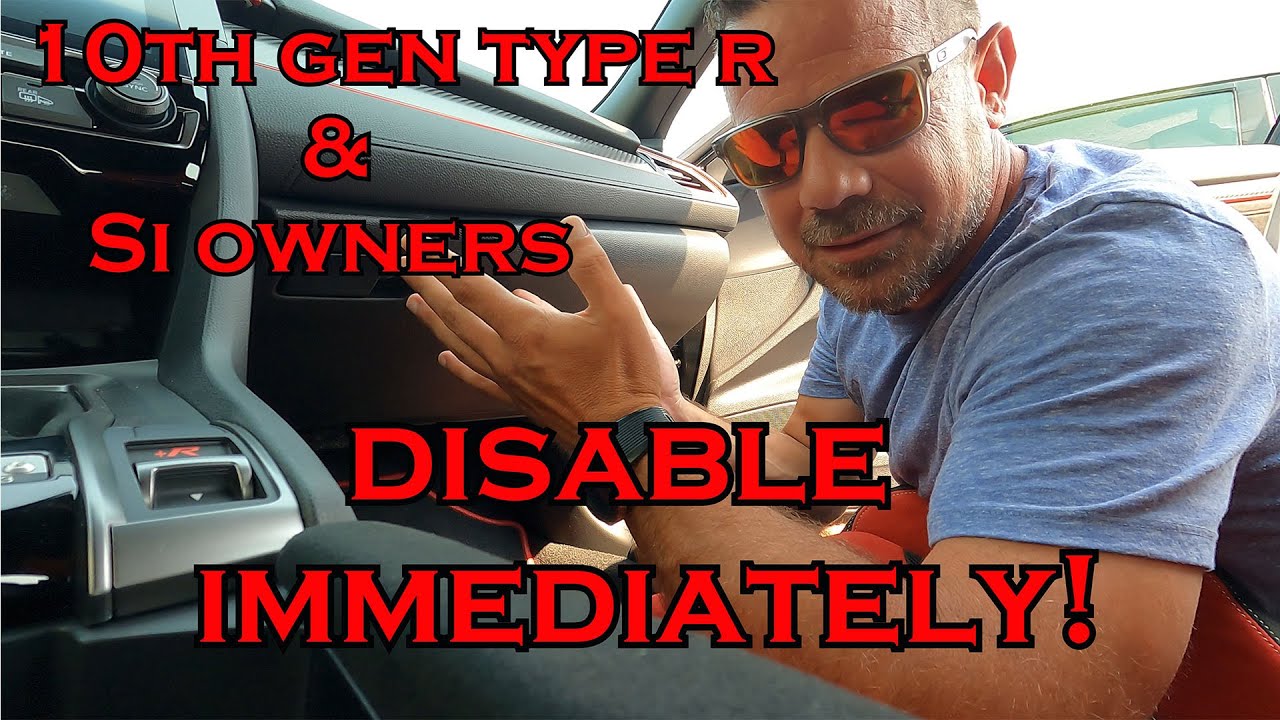 FAKE NOISE!!! How to disable the Adaptive Sound Control(ASC), 10th Gen Honda Civic Type R & Si