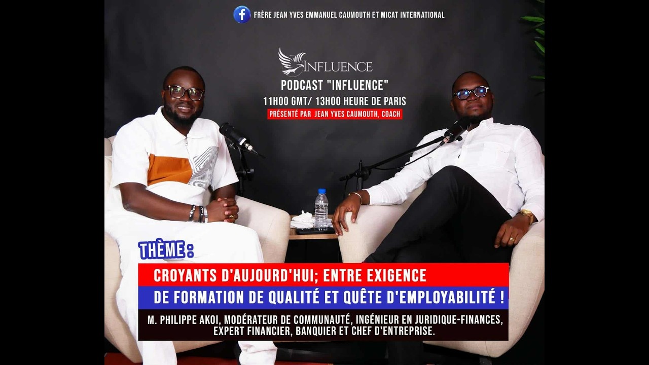 🎙️ Podcast INFLUENCE avec Monsieur Philippe AKOI, Ingénieur en Juridique-Finances, Etc