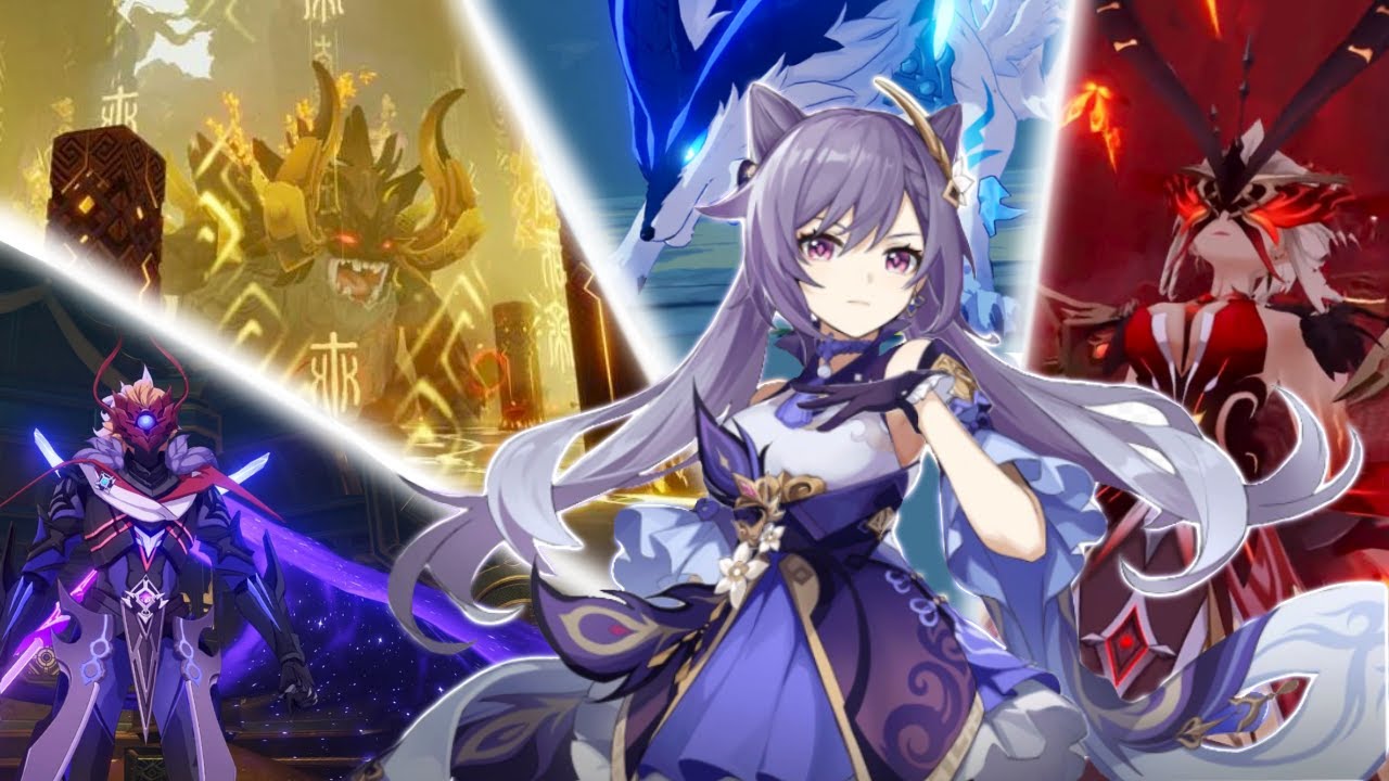 Soloing EVERY BOSS in Genshin Impact with KEQING...
