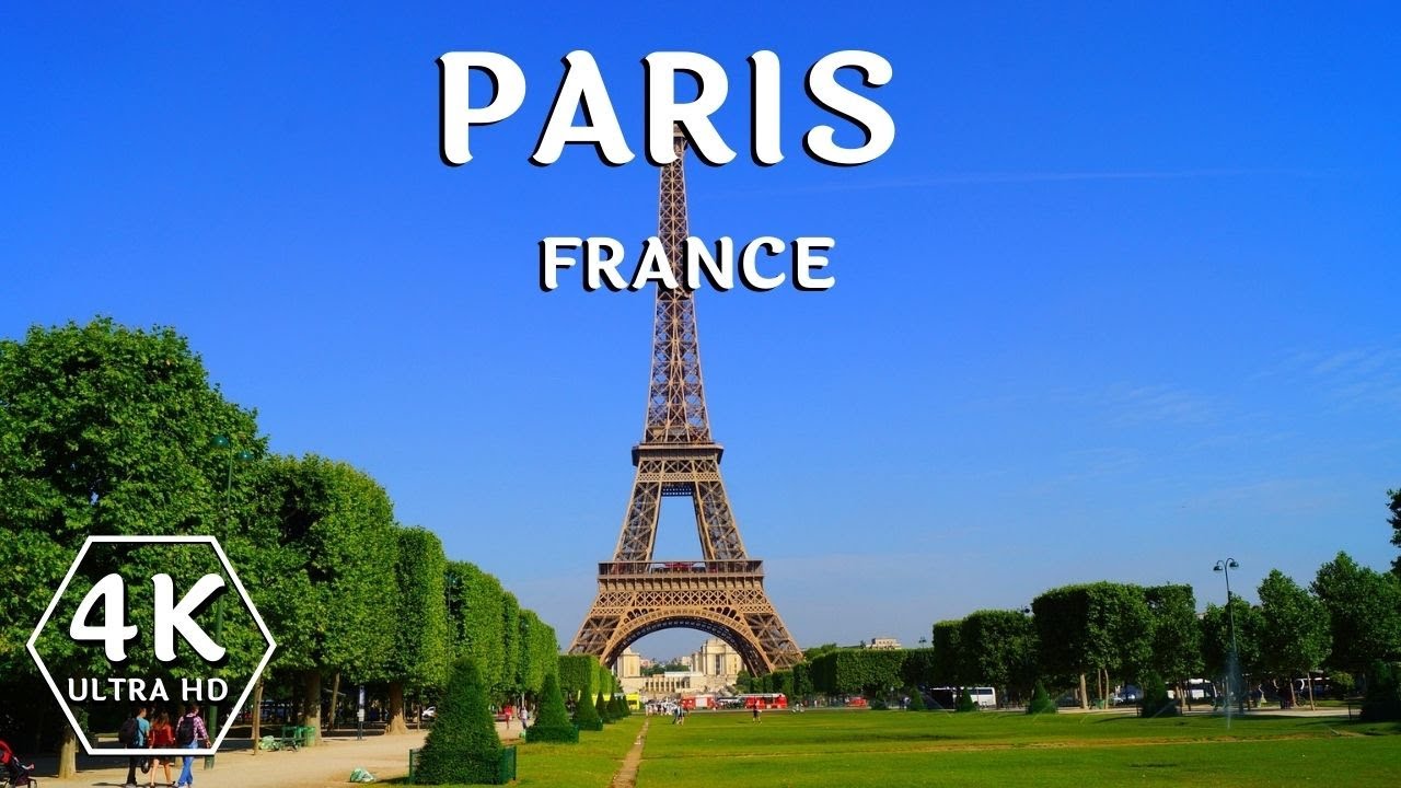 Paris Capital of France | Paris Drone Footage 4K UHD