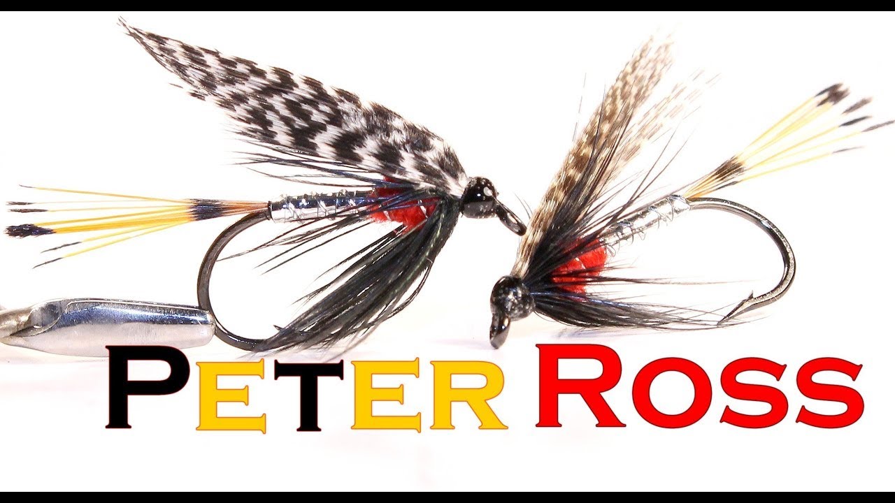 Вязание мушек, мокрая мушка wet fly Peter Ross