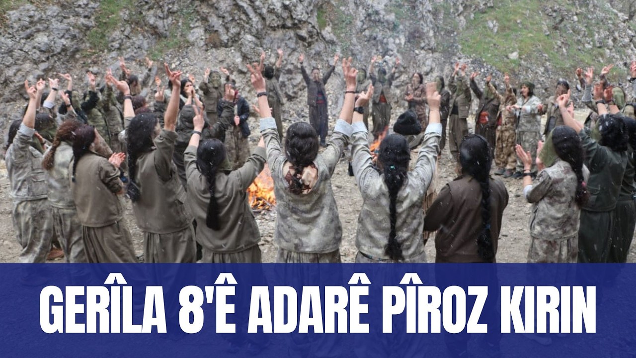 Li heremên parastinê medya yê pîrozbahiyên 8'ê Adarê.