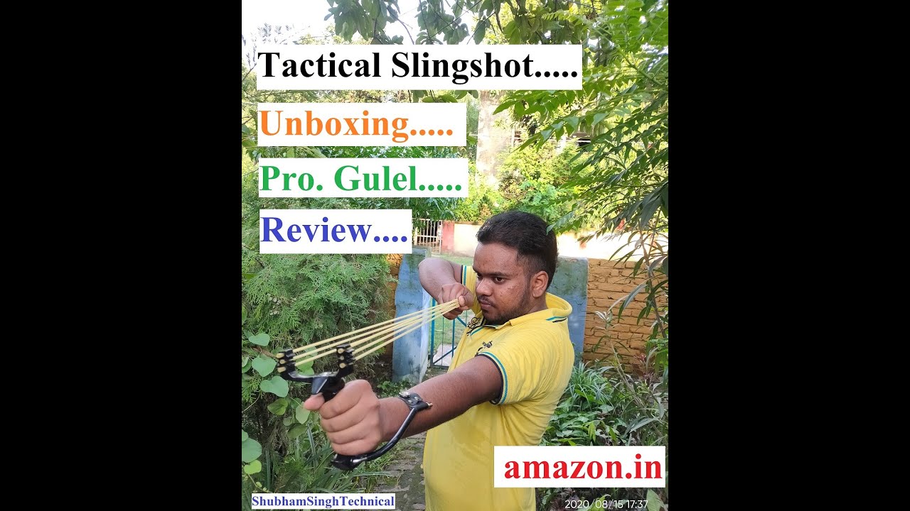 Slingshot Review | Professional Gulel | Unboxing & Assembly | Slingshot in India | Slingshot Amazon