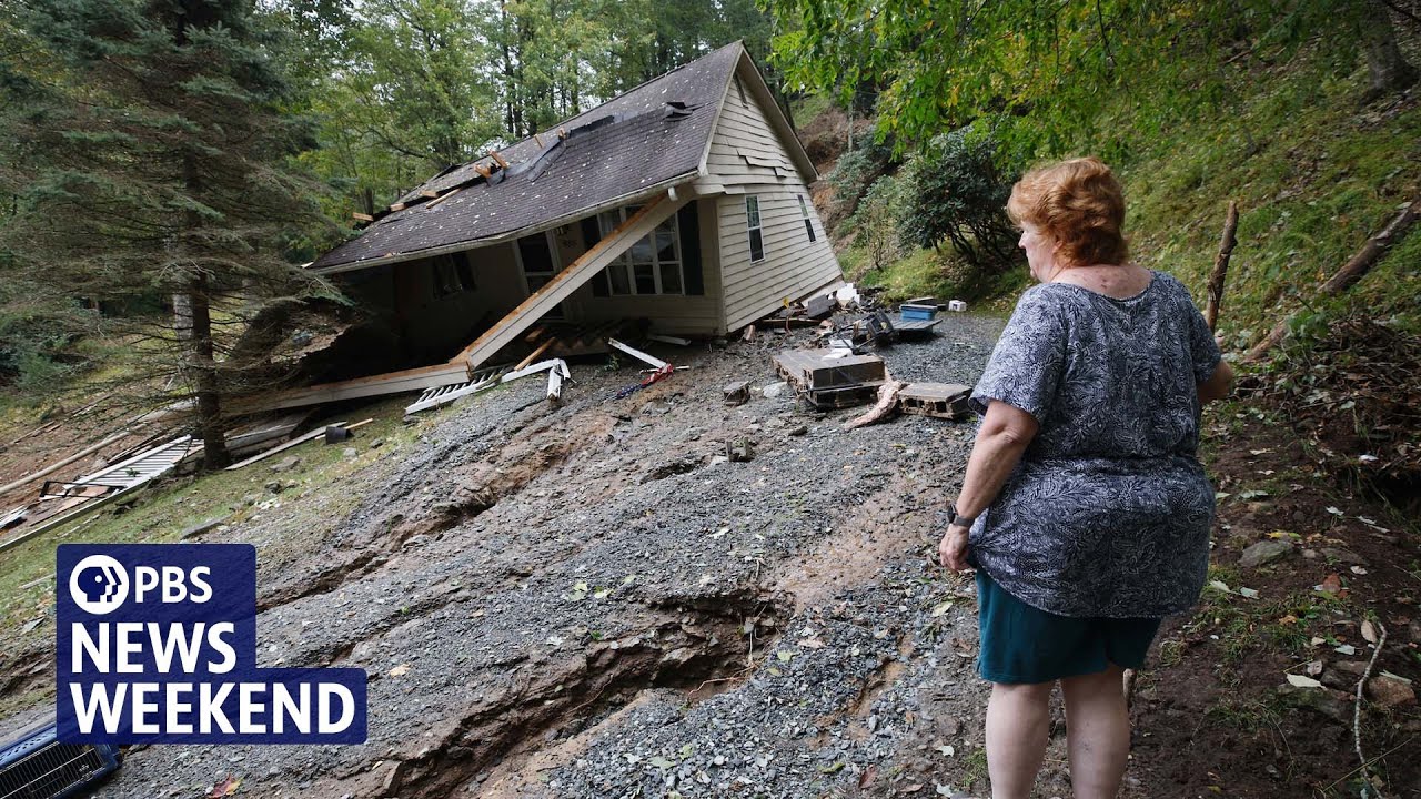Deadly floods submerge North Carolina roads and towns in the wake of Helene