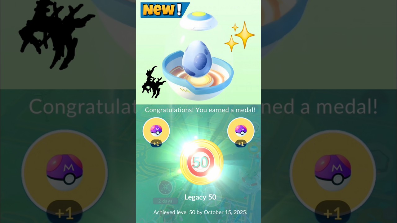 First Ever Hatching New Egg With Level 50 Medal in Pok&eacute;mon GO