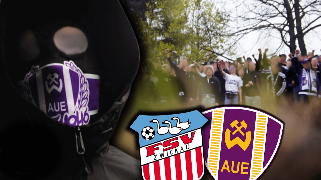 60x Aue raucht Zwickauer Jugend-Mob auf! (Während des Spiels)