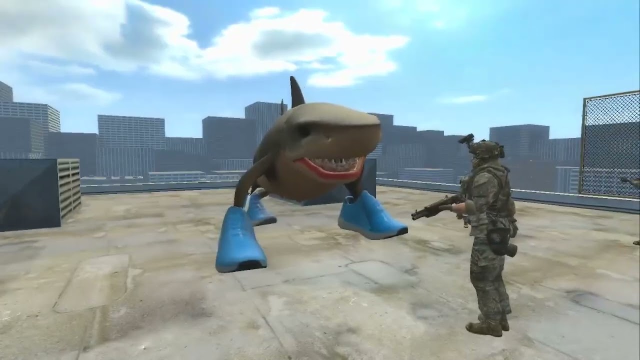 TRALALERO TRALALA BENİ KAÇIRDI BURADAN KAÇMAM LAZIM GARRY'S MOD