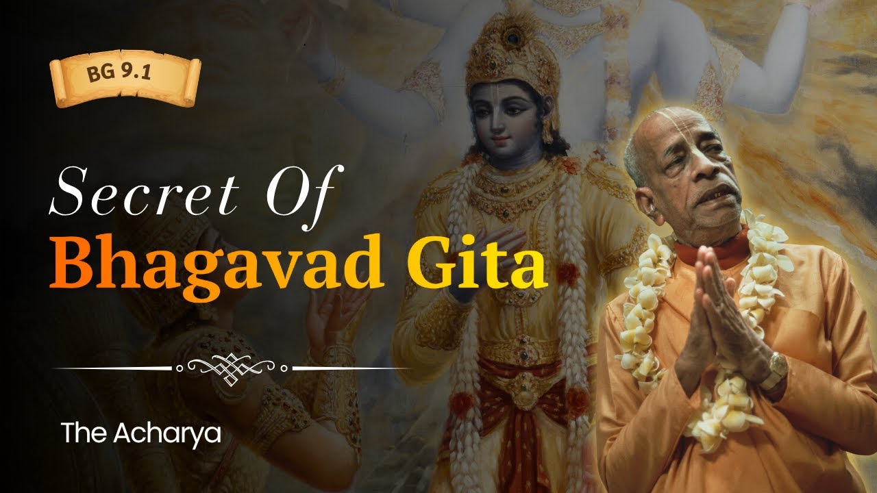 Secret Of Bhagavad Gita | BG 9.1 | Melbourne, Australia | Srila Prabhupada