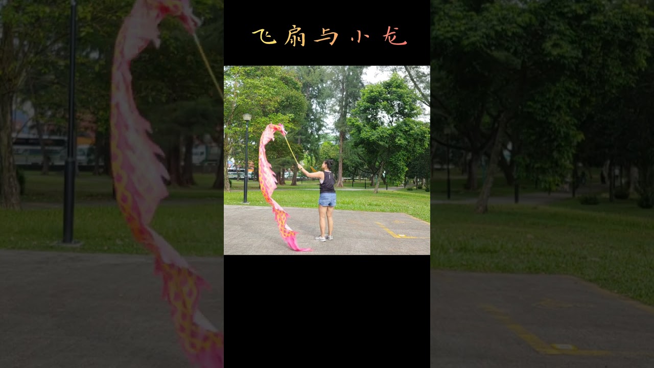 Dragon + Wushu Fan Poi Flow to Jörmungrund by @SKÁLD-r3u