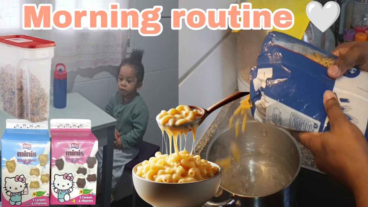 Morning routine with my son | Breakfast & lunch prep 🤍