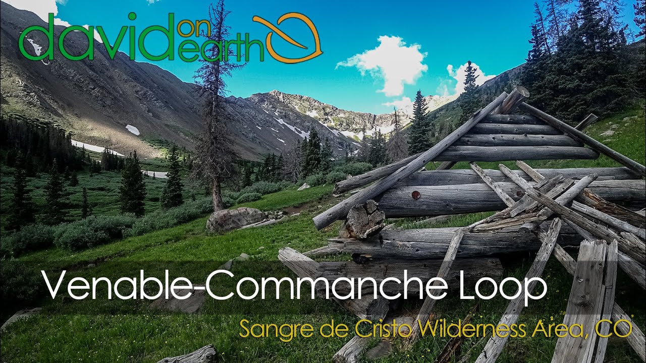 Hike Sangre de Cristo Mountains - Venable-Comanche Loop Trail
