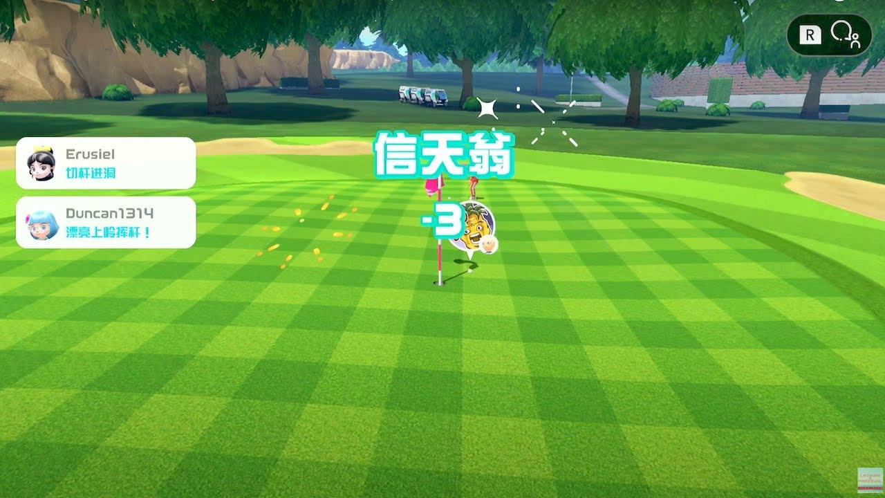 18 Holes Against Insane Players. Nintendo Switch Sports: Golf.