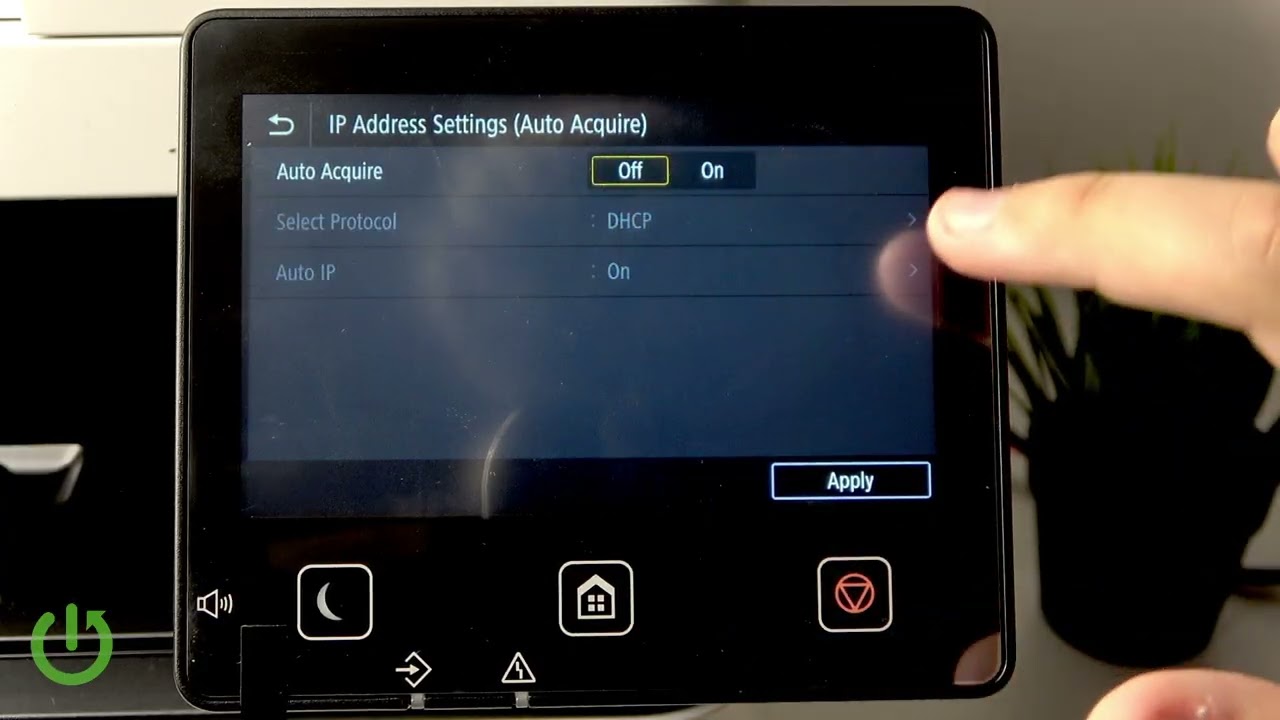 CANON i-SENSYS MF657Cdw &ndash; How to Change IPv4 Settings