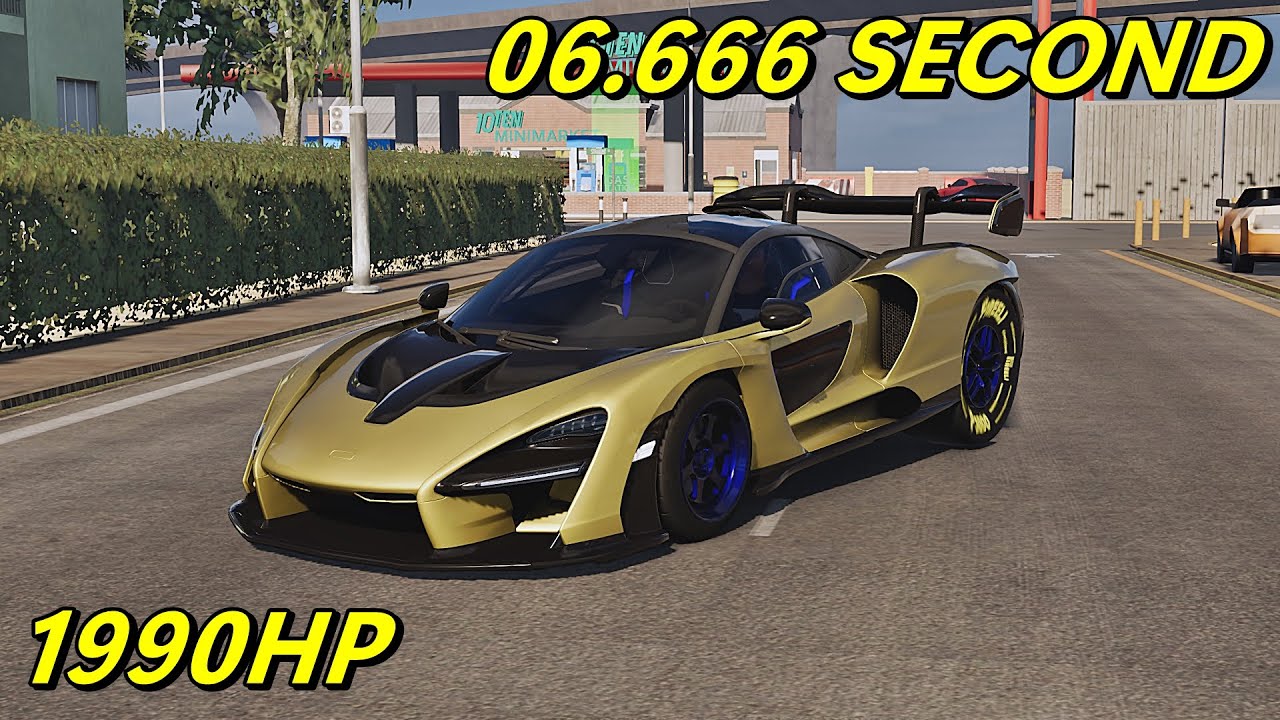 1990HP McLAREN SENNA DRAG TUNE CAR PARKING MULTIPLAYER 2 NEW UPDATE