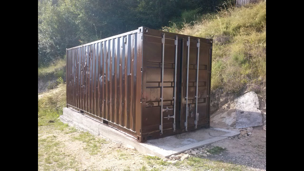 Container : parfait pour ranger du matériel !!!