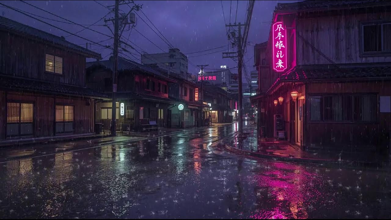 Tokyo Midnight Rain 🌧️ Lofi HipHop Beats for Focus, Study & Night Vibes #53