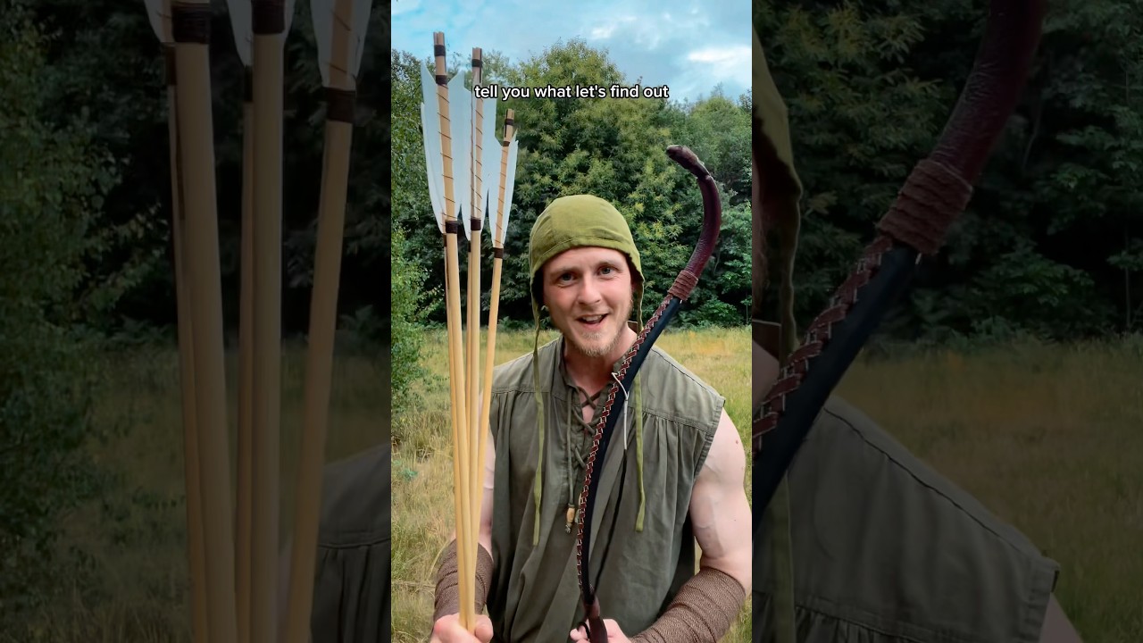 How accurate am I with my Horse Bow 🏹 #medieval #bowandarrow #archery #robinhood