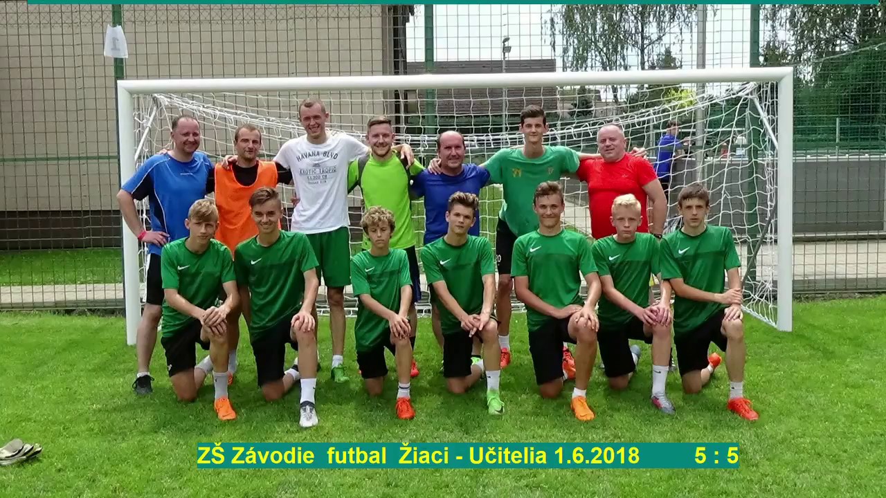 ZŠ Závodie Žilina - Futbal na MDD 1. 6. 2018 - Učitelia proti Žiakom