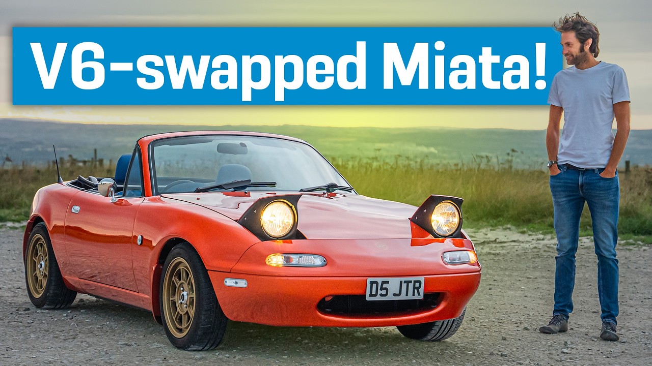 V6 Mazda Miata! Driving the brilliant Rocketeer MX-V6 | Henry Catchpole - The Driver's Seat