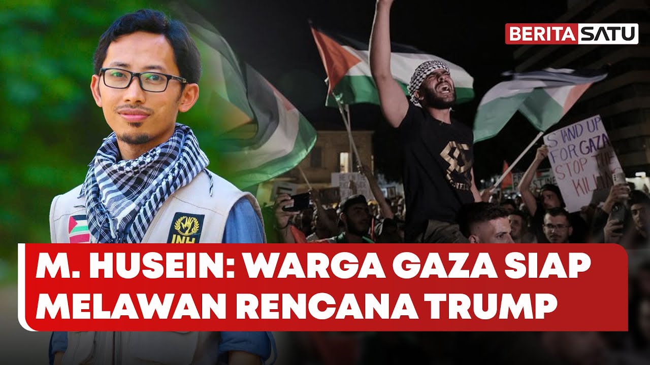 M. Husein: Warga Gaza Siap Melawan Rencana Trump | Beritasatu Utama