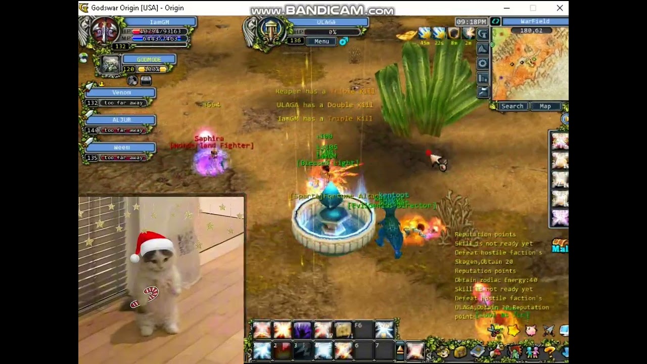 Godswar Origin / Pindus Battlefield (NBK MAGE PVE TYPE)