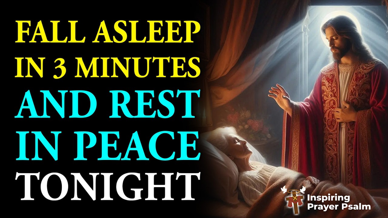 Fall Asleep in 3 Minutes 😴💤 | Surrender Your Burdens and Rest in Peace Tonight