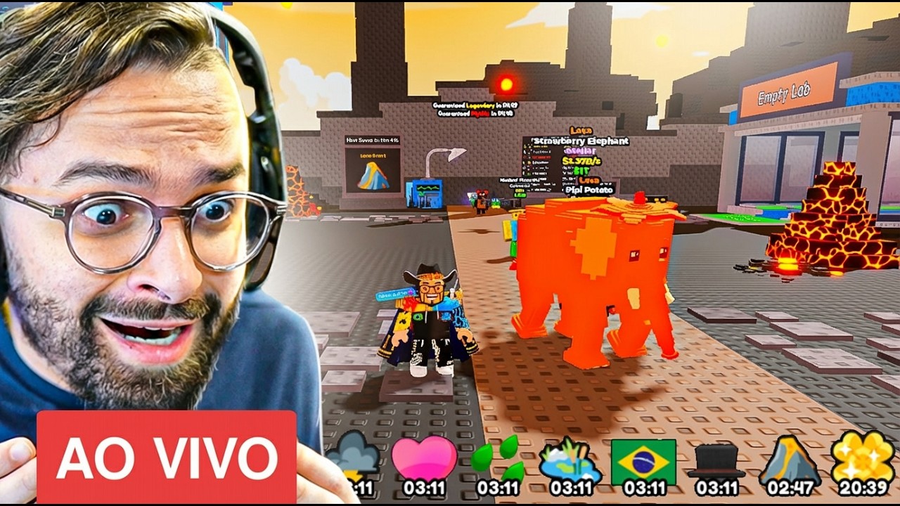 VOU FAZER O MAIOR ADM ABUSE DO MUNDO NO UPDATE DO LABORATÓRIO BRAINROT 🔥